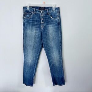 Lucky Brand The High Rise Tomboy button fly jeans size 6/28